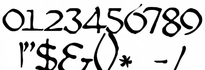 JMHMoreneta-Regular Font OTHER CHARS