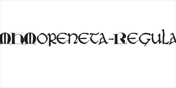 JMHMoreneta-Regular Logo