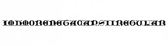 JMHMorenetaCAPSII-Regular  Free Fonts Download