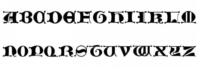 JMHMorenetaCAPSII-Regular Шрифта ДРУГИЕ символов