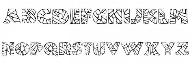JMHMummy-Regular Schriftart Kleinbuchstaben