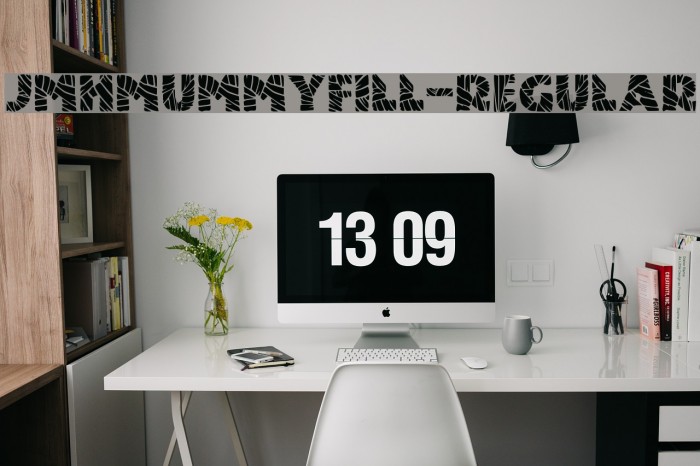 JMHMummyFill-Regular Example 2