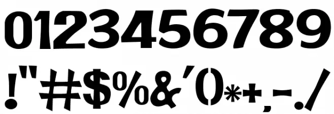 JMHPR-Regular Font OTHER CHARS