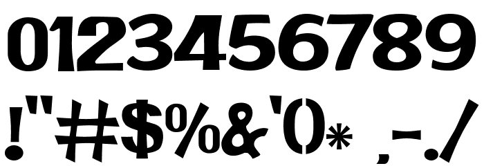 JMHPR-Regular Font OTHER CHARS