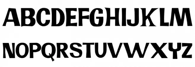 JMHPR-Regular Schriftart Groß