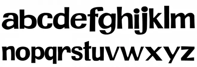 JMHPR-Regular フォント 小文字