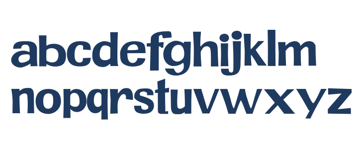 JMHPR-Regular Lowercase