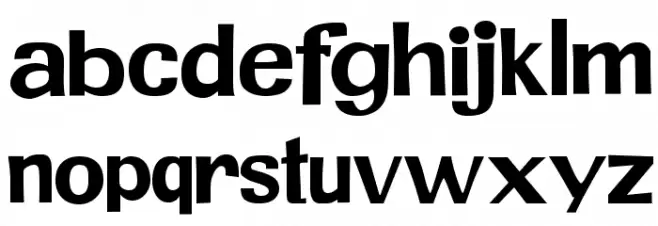 JMHPR-Regular 字体 小写