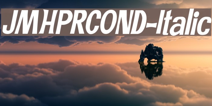 JMHPRCOND-Italic Example 3