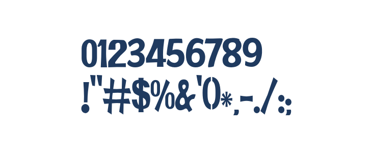 JMHPRCOND-Regular Other Characters