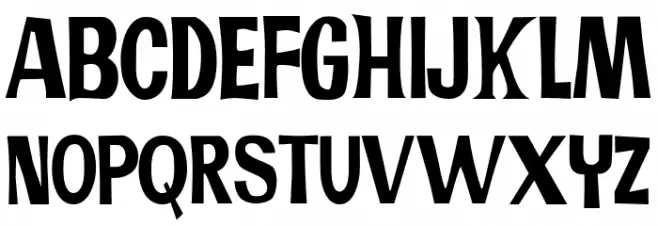 JMHPRCOND-Regular Schriftart Groß
