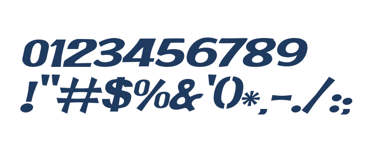 JMHPREXP-Italic Other Characters