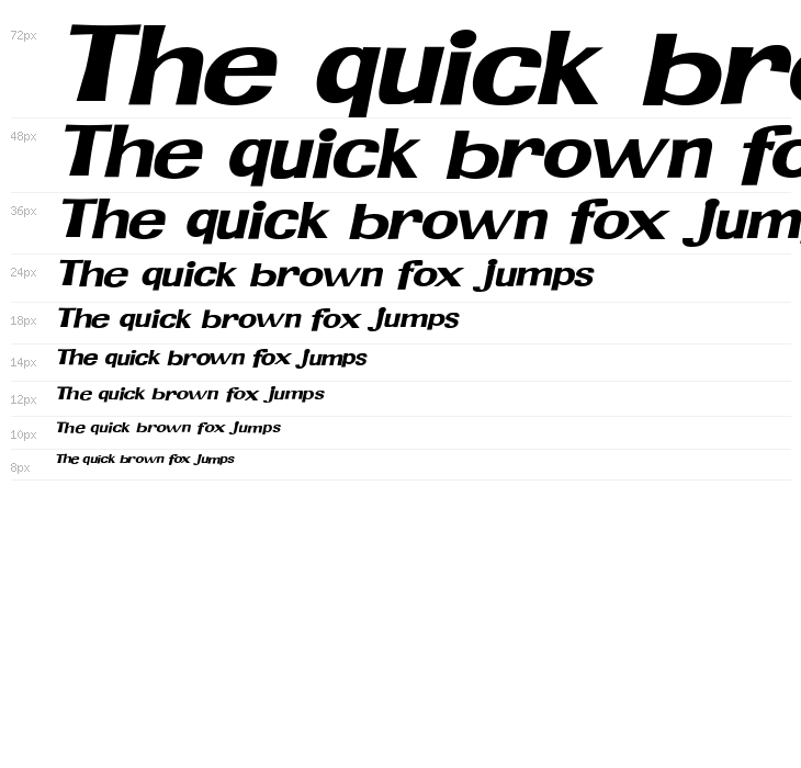 JMHPREXP-Italic Waterfall