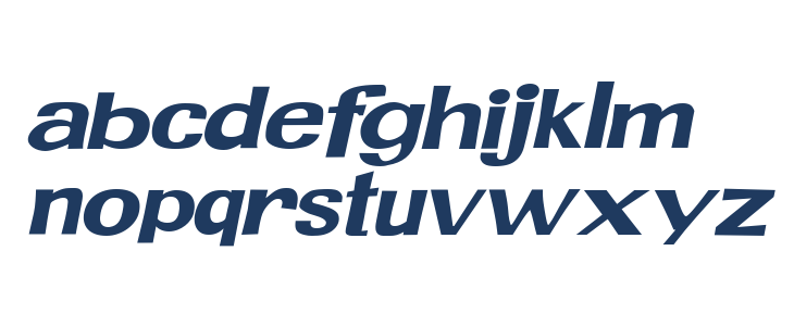 JMHPREXP-Italic Lowercase