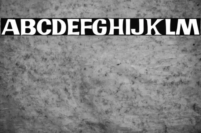 JMHPREXP-Regular Font examples