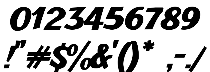 JMHPulpPaperback-Bold Font OTHER CHARS