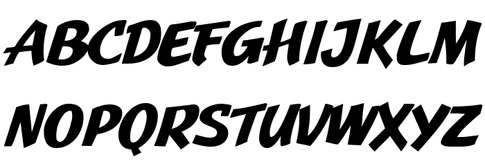 JMHPulpPaperback-Bold Font LOWERCASE