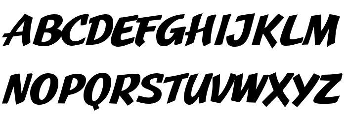 JMHPulpPaperback-Bold Font LOWERCASE