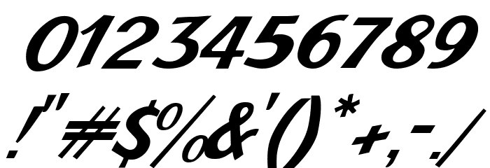 JMHPulpPaperback-Italic Font OTHER CHARS