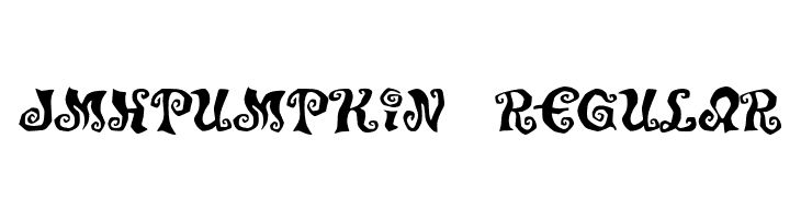 JMHPumpkin-Regular  Frei Schriftart Herunterladen