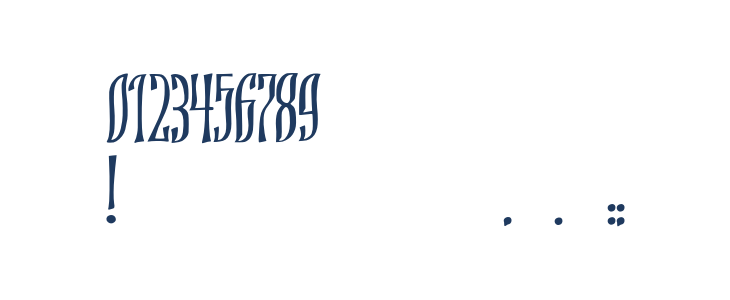 JMHROJO-Regular Other Characters