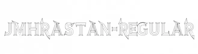 JMHRastan-Regular  Free Fonts Download
