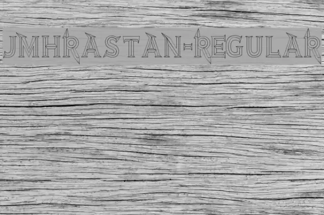 JMHRastan-Regular फ़ॉन्ट examples
