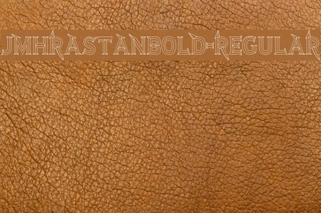 JMHRastanBold-Regular Example 1