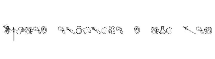 JMHRastanDingbats-Regular Font