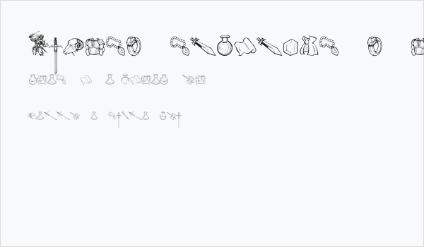 JMHRastanDingbats-Regular Business Card