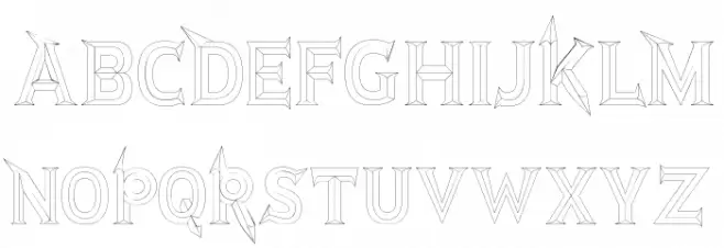 JMHRastanFine-Regular Fonte MINÚSCULAS