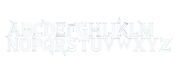 JMHRastanFine-Regular Uppercase