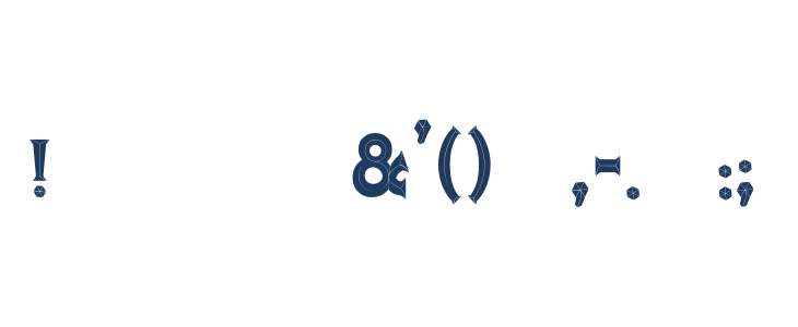 JMHRastanFineBlack-Regular Other Characters