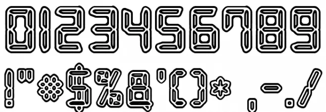 JMHRobotus-Regular Polices AUTRES CHARS