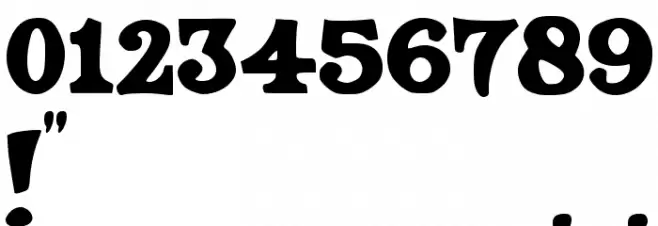 JMHSALOON-Regular Font OTHER CHARS