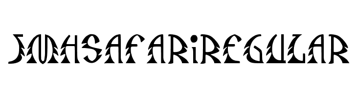 JMHSafari-Regular  Frei Schriftart Herunterladen