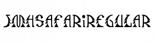 JMHSafari-Regular  تنزيل الخطوط