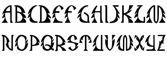 JMHSafari-Regular 字体 大写