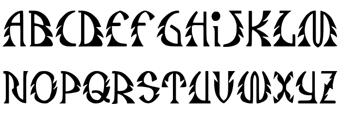 JMHSafari-Regular Font LOWERCASE