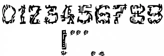 JMHSpaceTrash-Regular Font OTHER CHARS