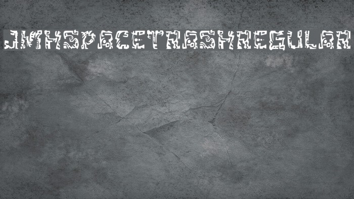 JMHSpaceTrash-Regular Example 2