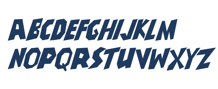 JMHSuperScience-Regular Uppercase