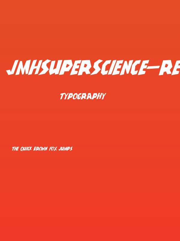 JMHSuperScience-Regular Poster