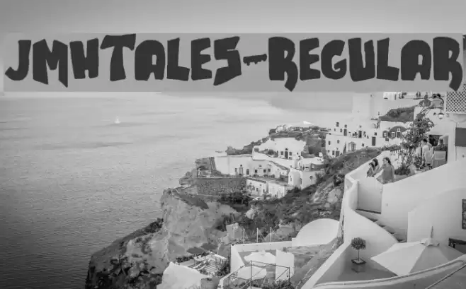 JMHTALES-Regular Font examples