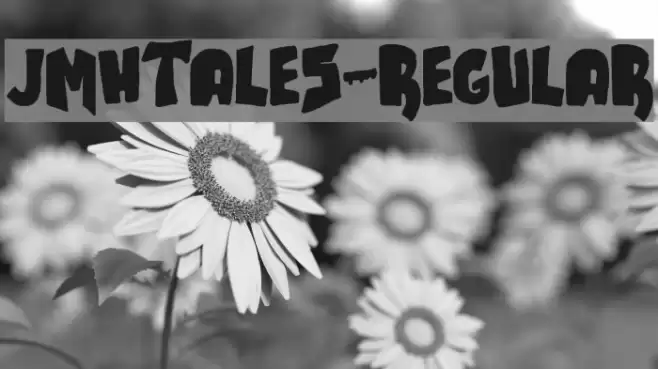 JMHTALES-Regular Font examples