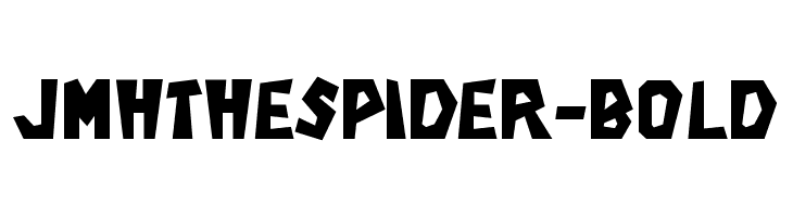 JMHTHESPIDER-Bold फ़ॉन्ट