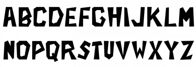 JMHTHESPIDER-Regular Polices MAJUSCULES