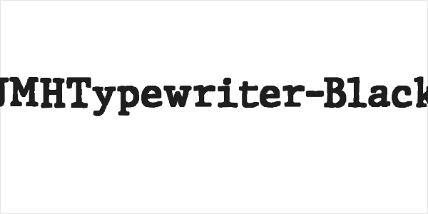 JMHTypewriter-Black Logo
