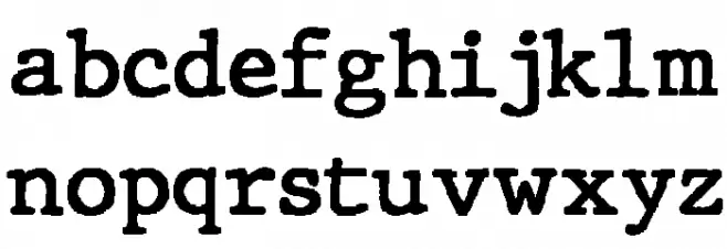 JMHTypewriter-Bold خط أحرف صغيرة
