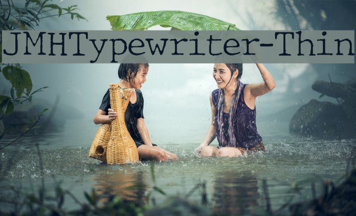 JMHTypewriter-Thin Example 2